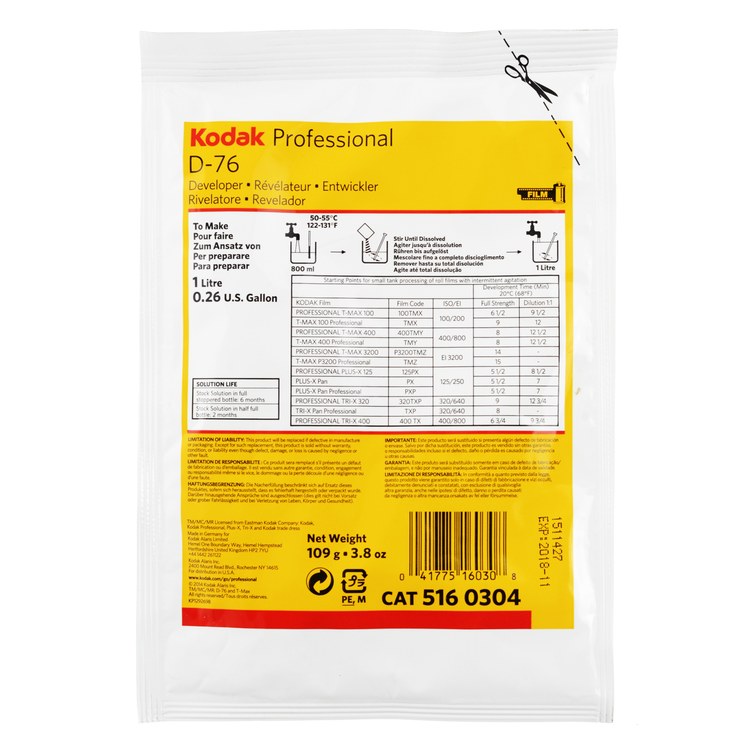 Photo du produit Kodak D-76